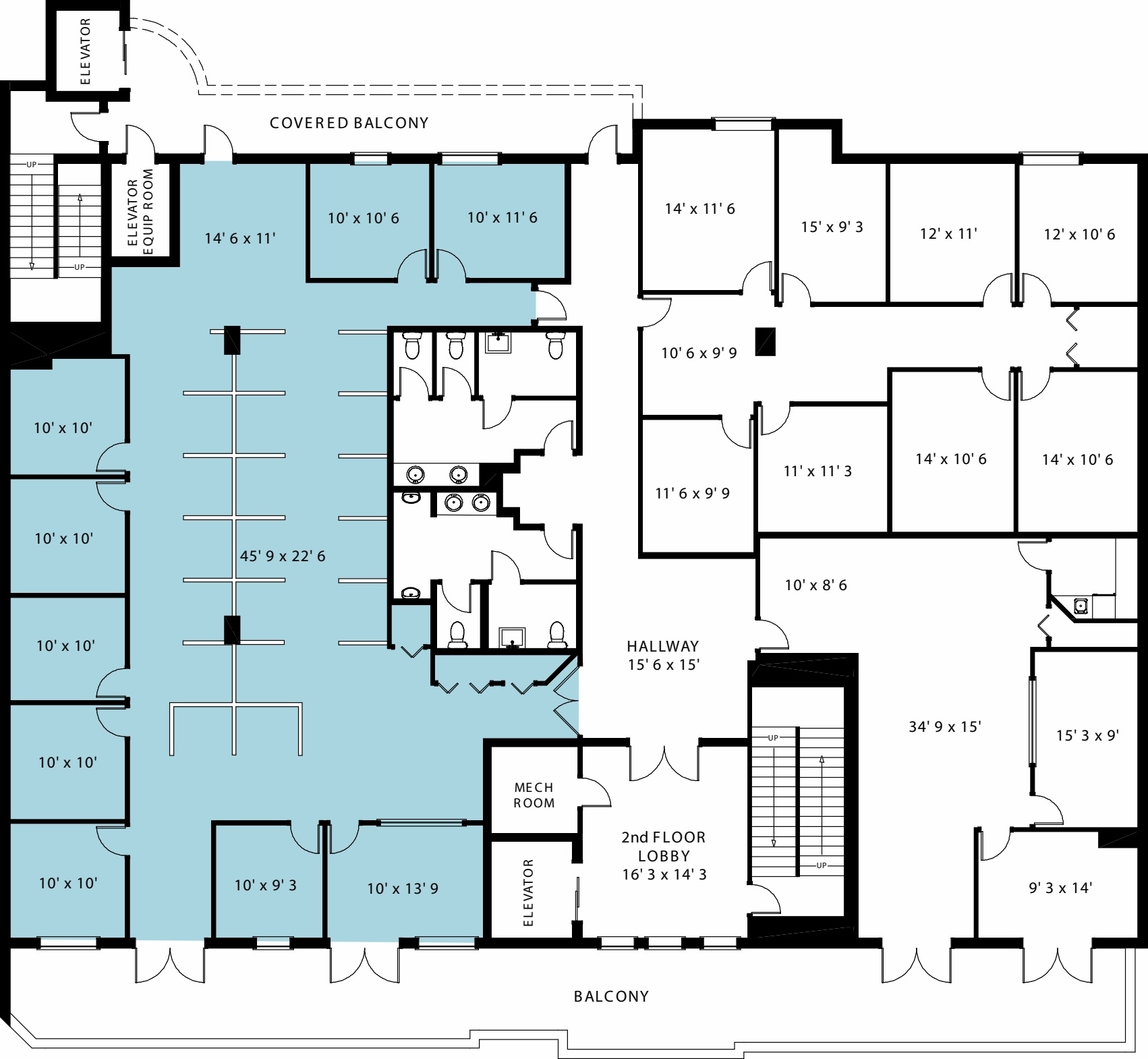 625 5th Ave S, Naples, FL à louer Plan d’étage- Image 1 de 2
