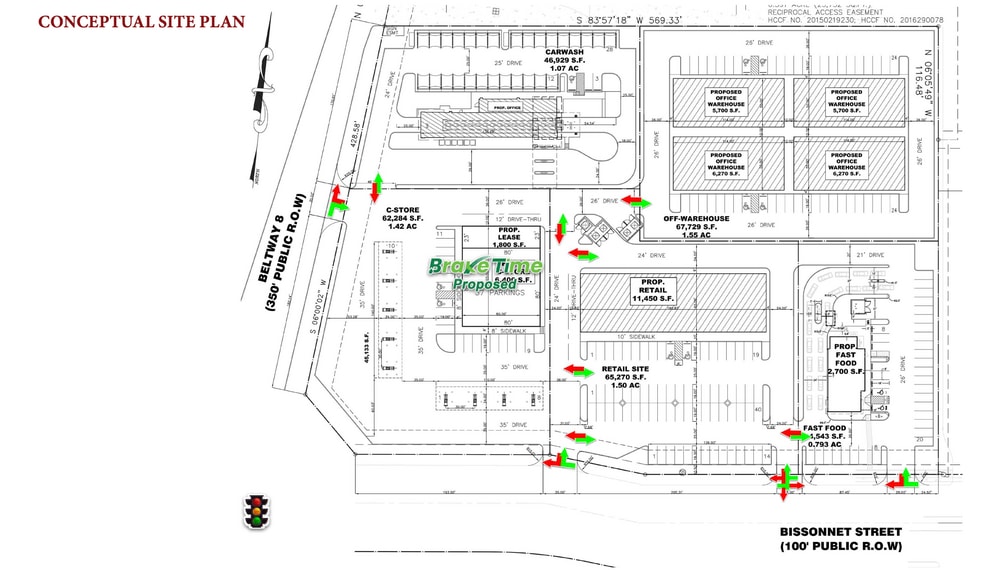 9555 W Sam Houston Pky S, Houston, TX for sale - Site Plan - Image 2 of 3