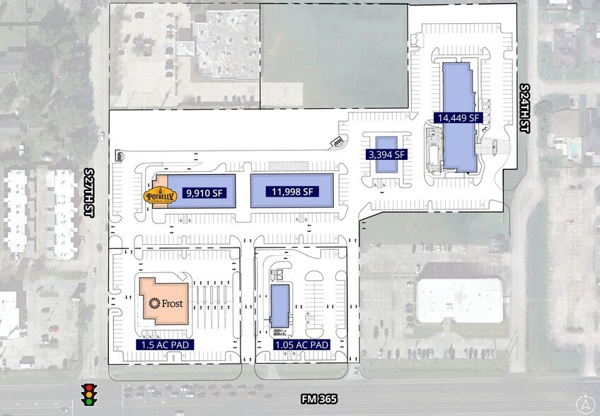 2600 FM 365, Nederland, TX à louer - Photo du bâtiment - Image 2 de 2