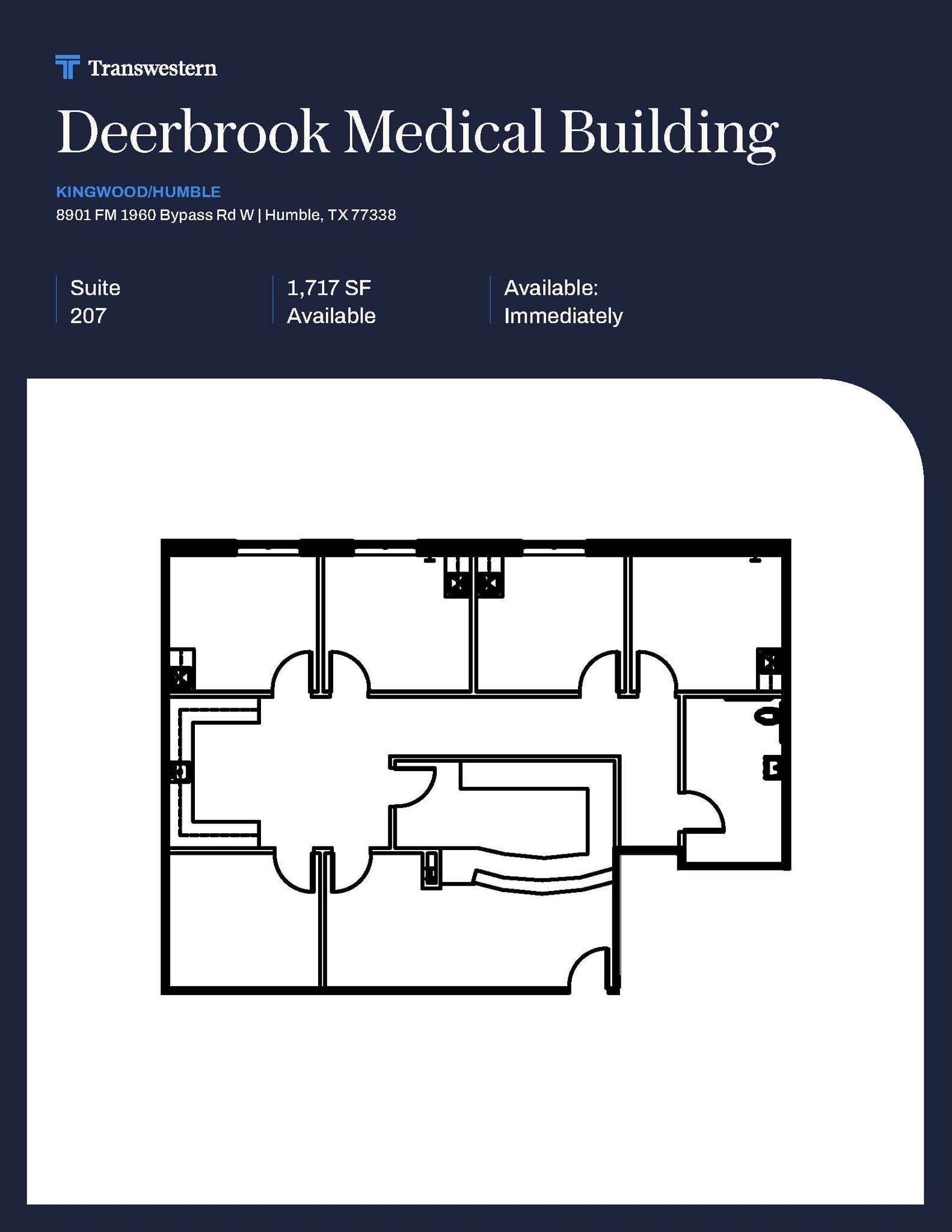 8901 FM 1960 Bypass Rd W, Humble, TX for lease Floor Plan- Image 1 of 1