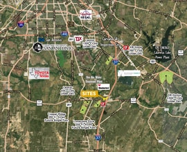 S Loop 1604 E, San Antonio, TX - AÉRIEN Vue de la carte