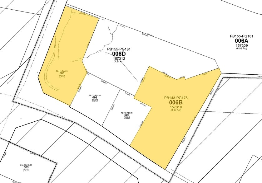 2945 S Miami Blvd, Durham, NC for lease - Plat Map - Image 2 of 22