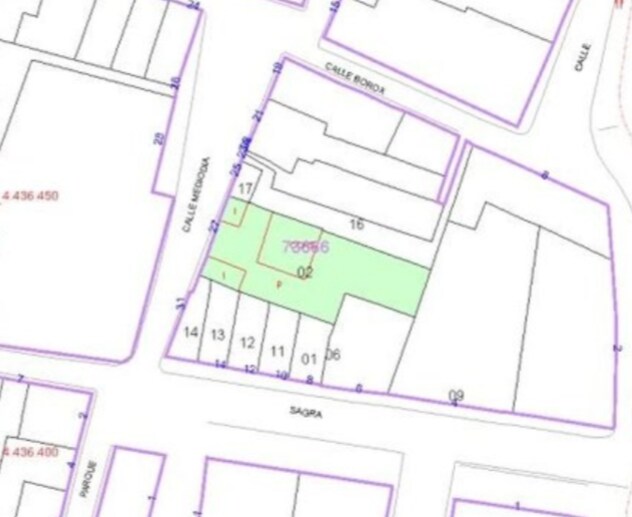 Terrain dans Numancia de la Sagra, Toledo à vendre Plan cadastral- Image 1 de 2