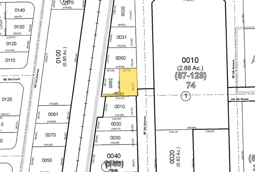 504 NE 5th Ave, Delray Beach, FL à vendre - Plan cadastral - Image 2 de 2
