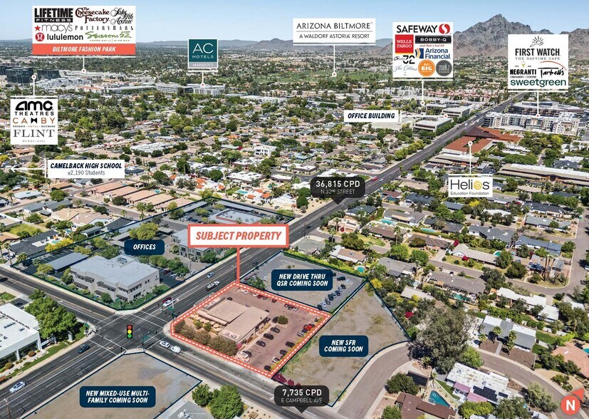 4501-4505 N 32nd St, Phoenix, AZ à vendre - Photo du bâtiment - Image 2 de 5