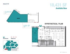 4303-4305 La Jolla Village Dr, San Diego, CA for lease Floor Plan- Image 1 of 2