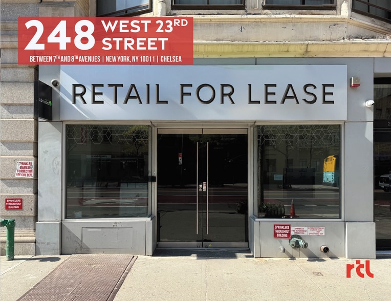 248 W 23rd St, New York, NY for lease - Building Photo - Image 2 of 3