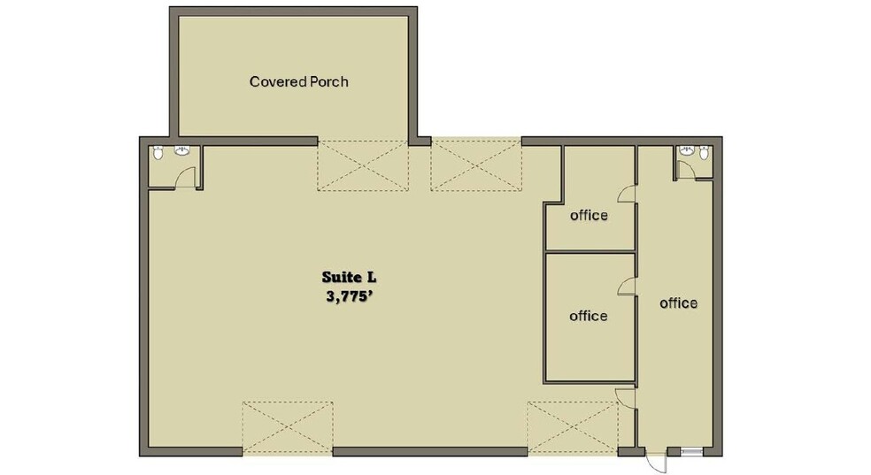 17413 Farm to Market 2920 Rd, Tomball, TX for lease - Floor Plan - Image 2 of 2