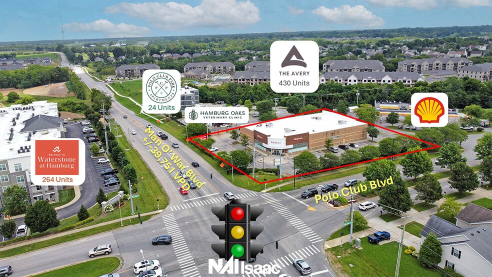 6401 Polo Club Blvd, Lexington, KY for lease - Aerial - Image 3 of 9