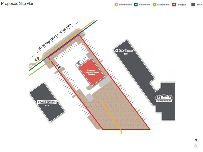 2668 N Las Vegas Blvd, North Las Vegas, NV à vendre - Photo du bâtiment - Image 3 de 3