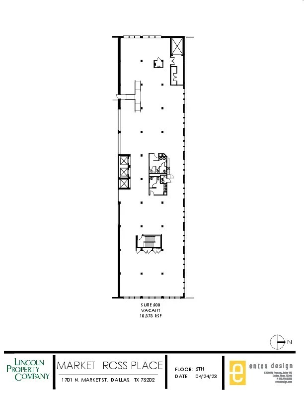 1701 N Market St, Dallas, TX à louer Plan d’étage- Image 1 de 1