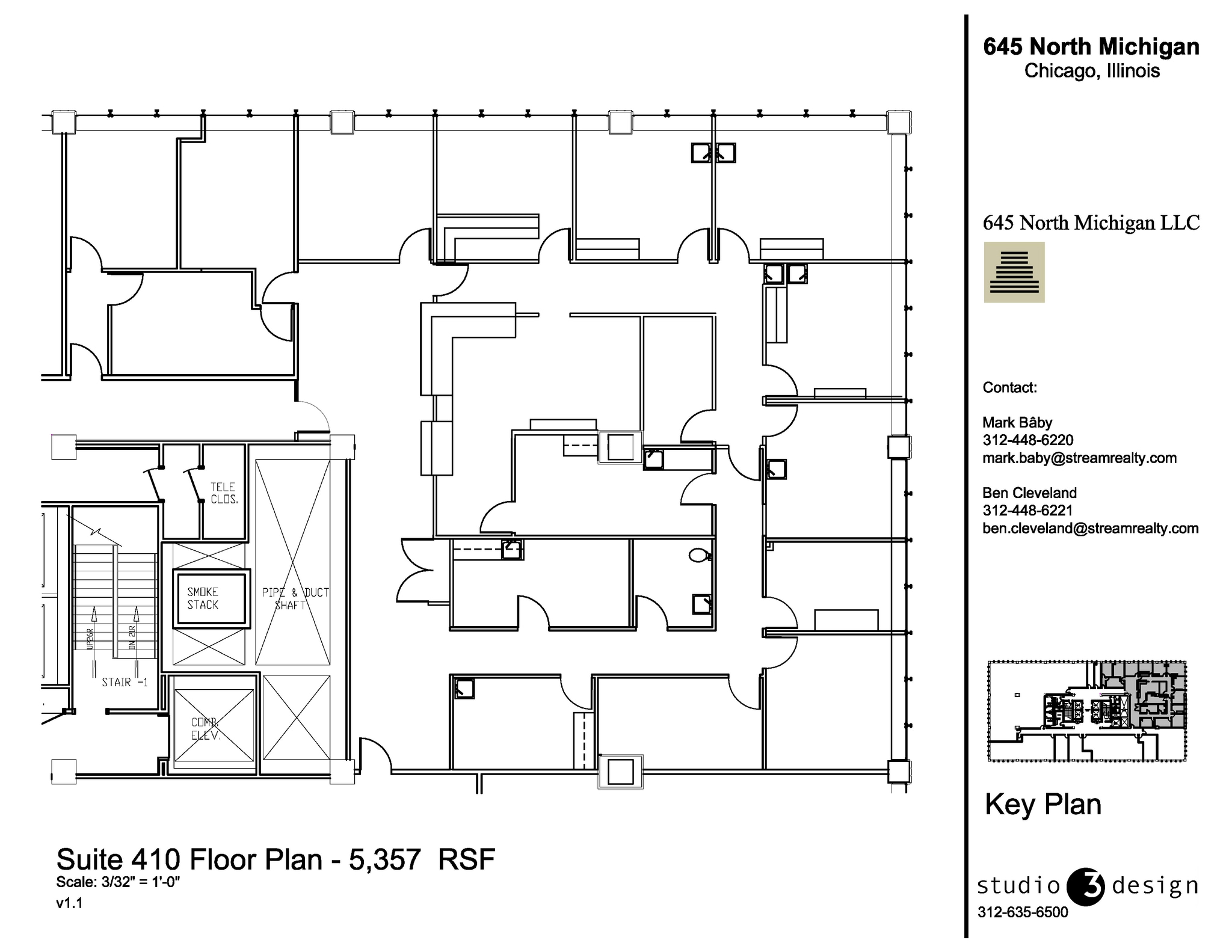 645 N Michigan Ave, Chicago, IL for lease Floor Plan- Image 1 of 1