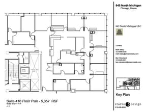 645 N Michigan Ave, Chicago, IL for lease Floor Plan- Image 1 of 1