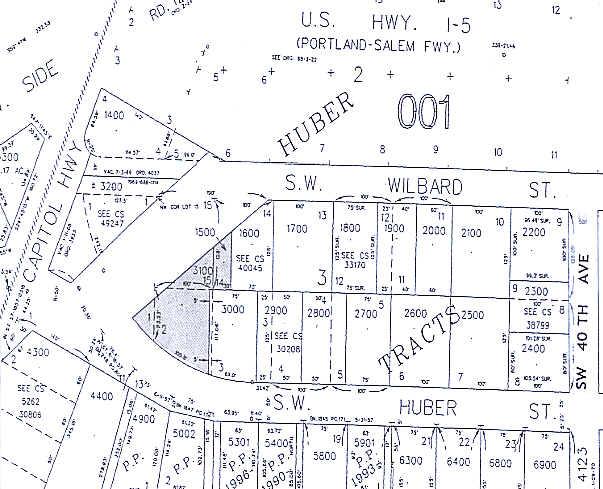 4225 SW Huber St, Portland, OR à louer - Plan cadastral - Image 3 de 28