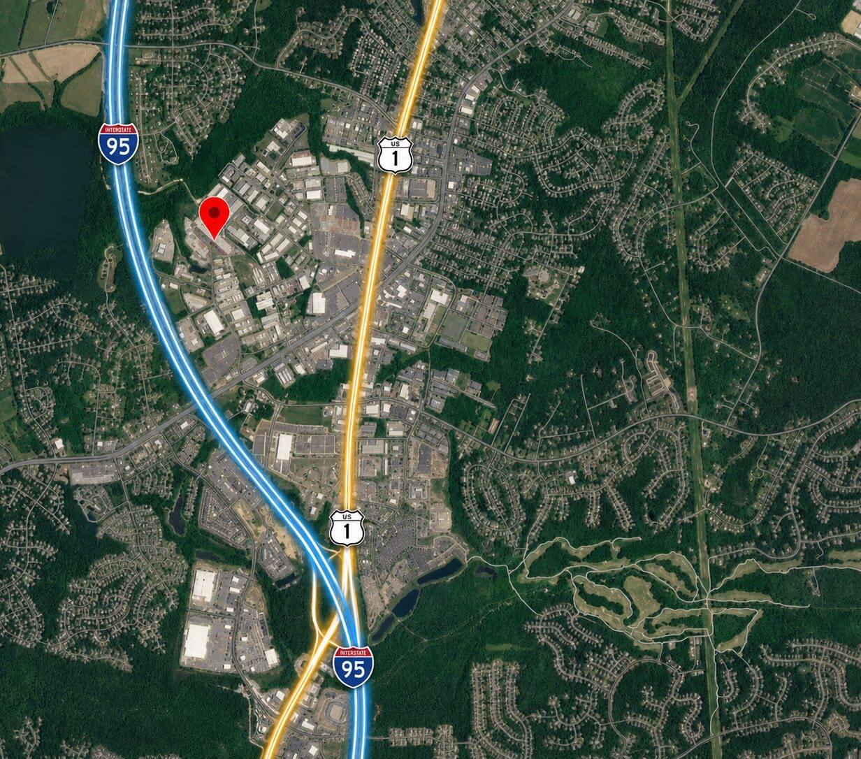 230 Industrial Dr, Fredericksburg, VA à louer Carte- Image 1 de 5