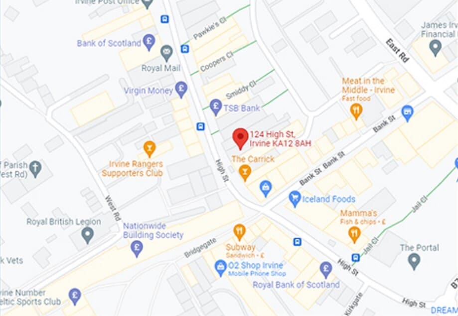 124 High St, Irvine for lease Map- Image 1 of 1
