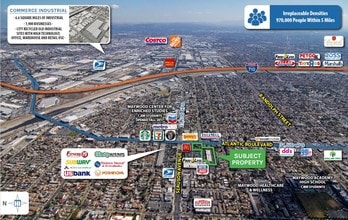 Atlantic Blvd, Bell, CA - AÉRIEN  Vue de la carte - Image1