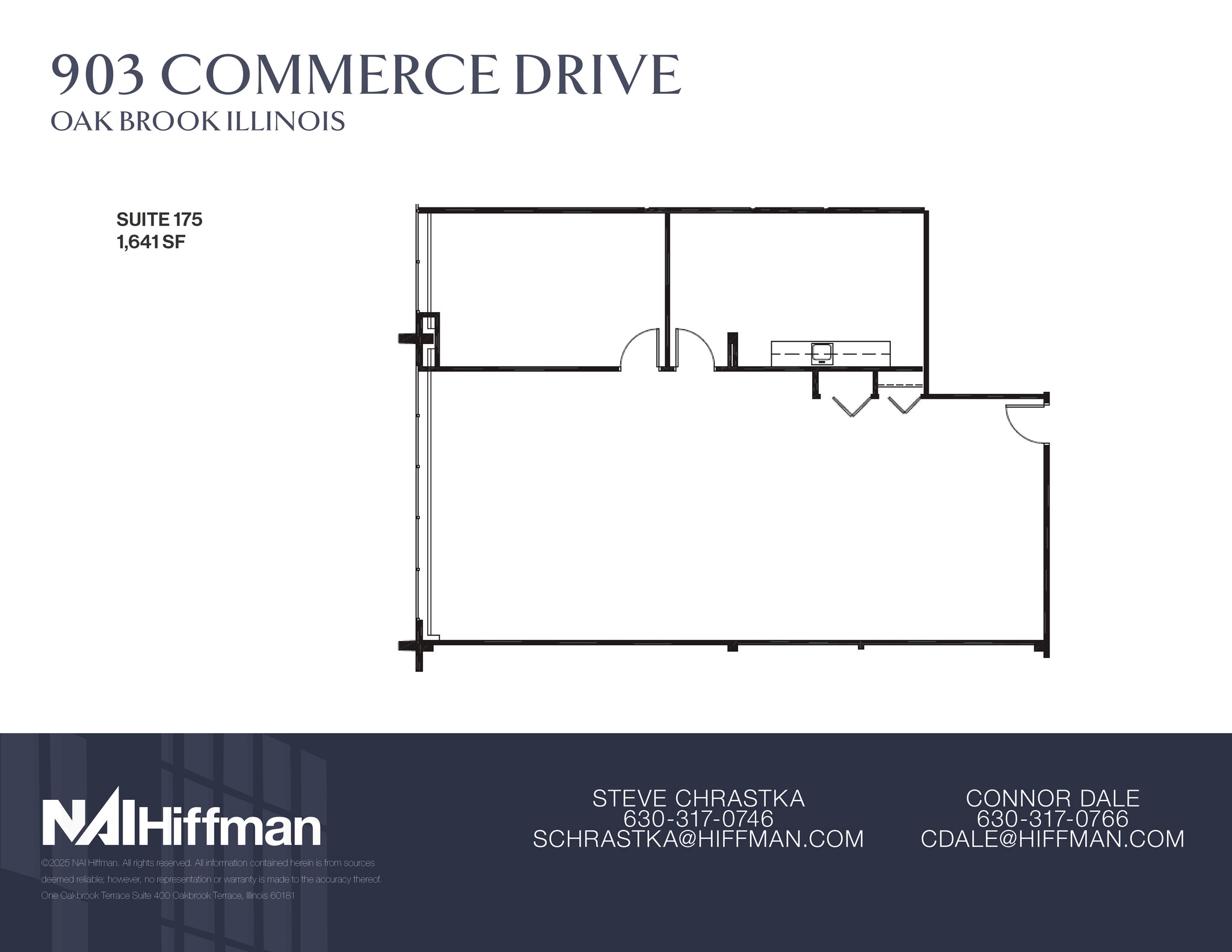 903 Commerce Dr, Oak Brook, IL for lease Floor Plan- Image 1 of 1