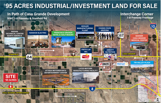 Plus de détails pour I-8 & Stanfield Rd, Casa Grande, AZ - Terrain à vendre