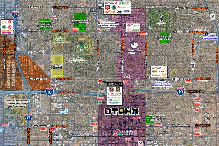 1515 N 7th Ave, Phoenix, AZ à louer - Photo du bâtiment - Image 3 de 15