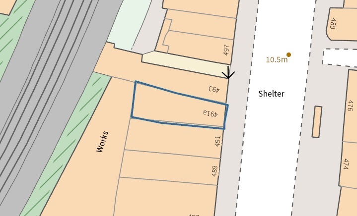 491A High Road Rd, London for sale - Site Plan - Image 2 of 3