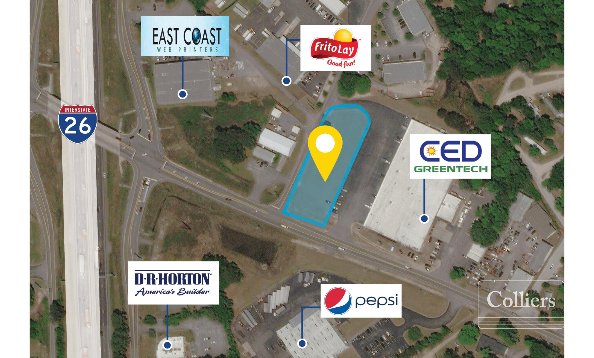 2500 Leaphart Rd, West Columbia, SC à louer Photo du bâtiment- Image 1 de 2