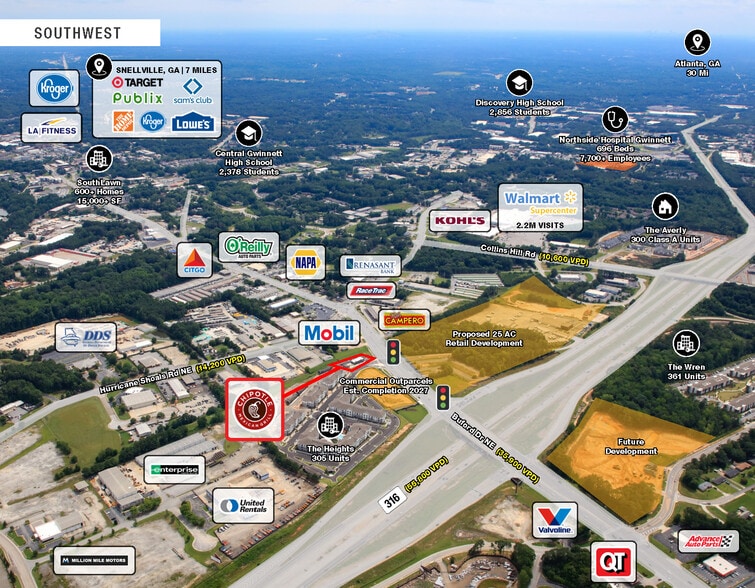 641 Buford Dr, Lawrenceville, GA for sale - Building Photo - Image 2 of 4