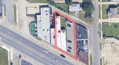 15924 Grand River Ave, Detroit, MI - Aerial map view