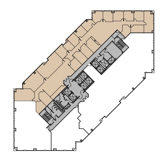 501 W Broadway, San Diego, CA à louer Plan d’étage- Image 1 de 1