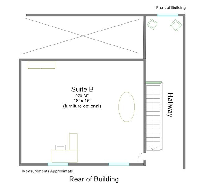 106 W Main St, West Dundee, IL à louer - Plan d’étage - Image 3 de 3