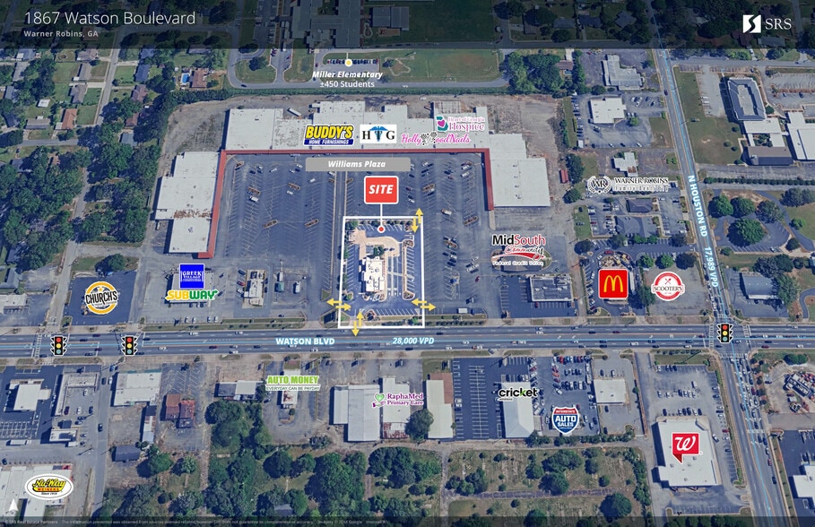 1867 Watson Blvd, Warner Robins, GA for lease - Building Photo - Image 3 of 5