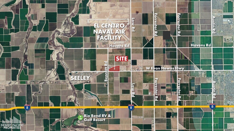 1542 W Evan Hewes hwy, El Centro, CA à vendre - Photo du bâtiment - Image 2 de 2
