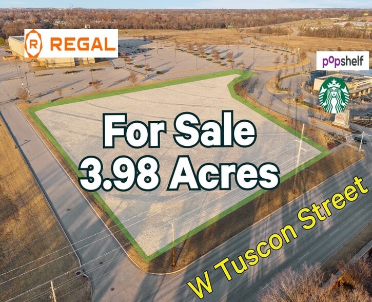NEC of Aspen & W Tuscon St, Broken Arrow, OK à vendre - Photo principale - Image 1 de 3