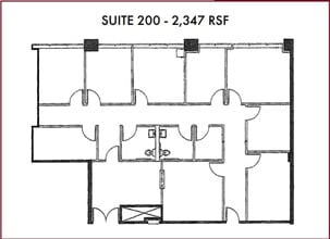 3808 W Riverside Dr, Burbank, CA à louer Plan d’étage- Image 1 de 1