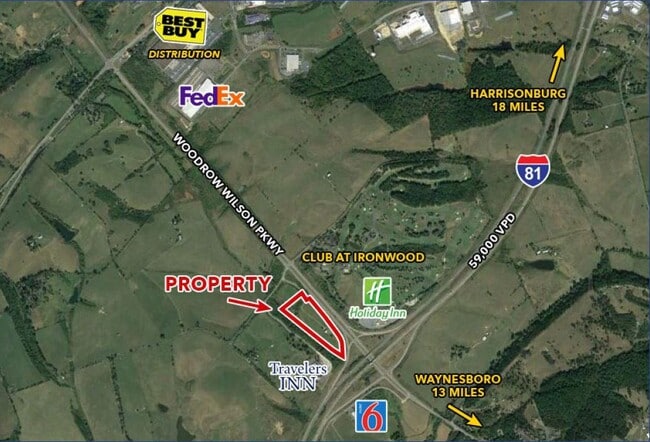 Plus de détails pour 891 Bells Ln, Staunton, VA - Terrain à vendre