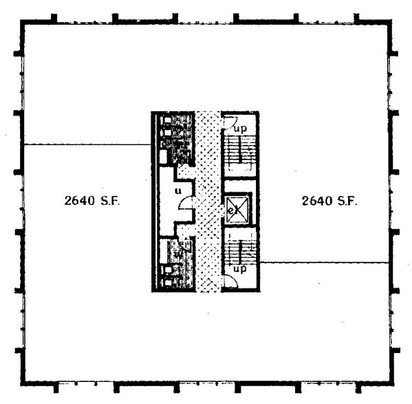 625 Plainfield Rd, Willowbrook, IL for lease - Typical Floor Plan - Image 2 of 6