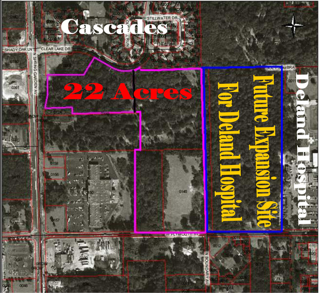 N SPRING GARDEN Ave, Deland, FL à vendre - Plan cadastral - Image 1 de 1