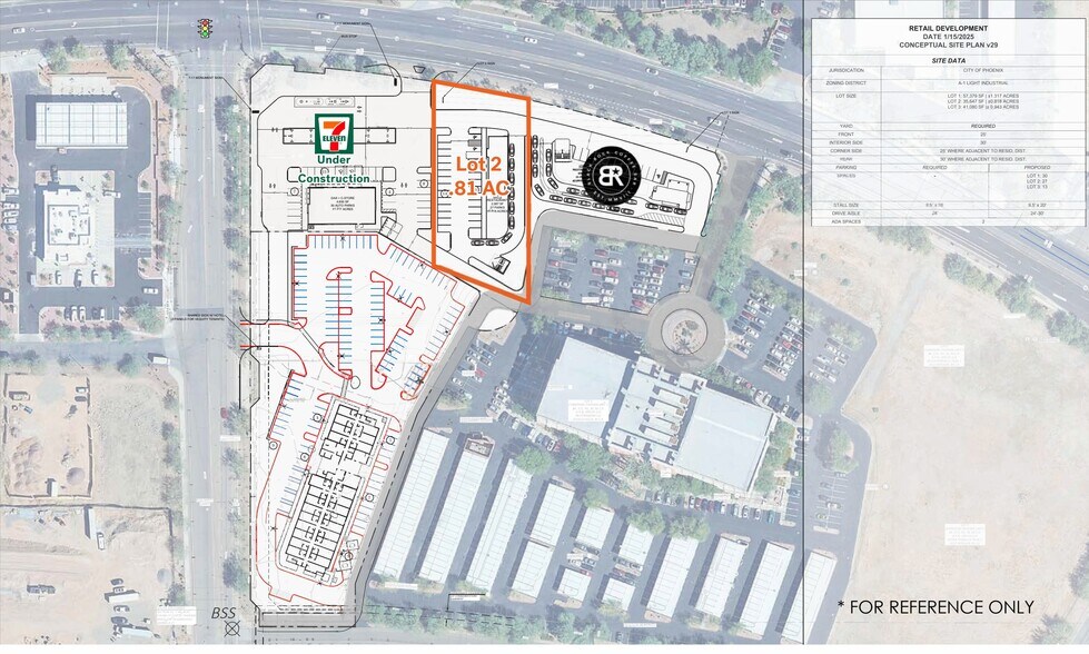 SEC Deer Valley Rd & 23rd Ave, Phoenix, AZ à vendre - Plan de site - Image 2 de 2