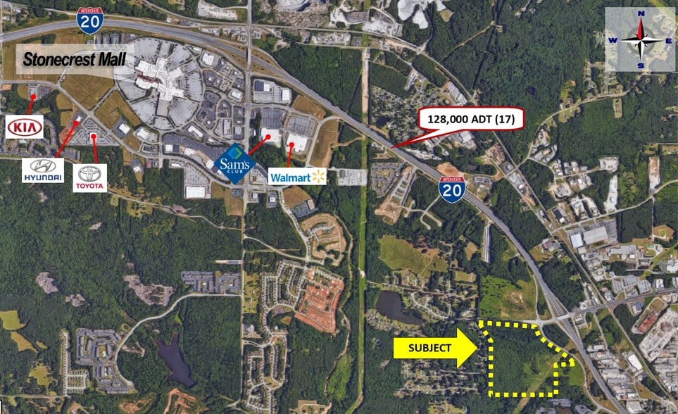 Sigman Rd, Conyers, GA à vendre - Aérien - Image 2 de 2