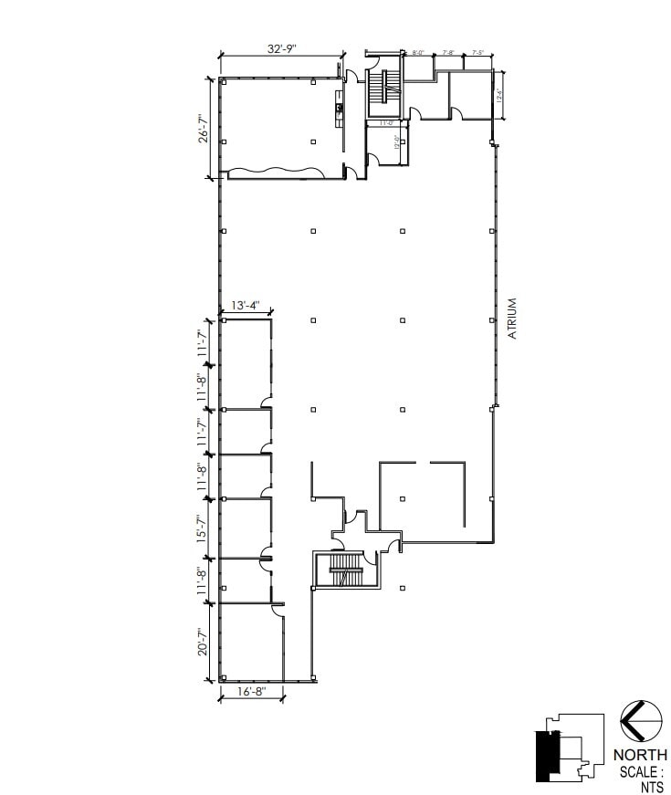 25200 Telegraph Rd, Southfield, MI à vendre Plan d’étage- Image 1 de 1