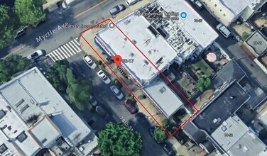 76-17 Myrtle Ave, Ridgewood, NY - Aérien  Vue de la carte - Image1