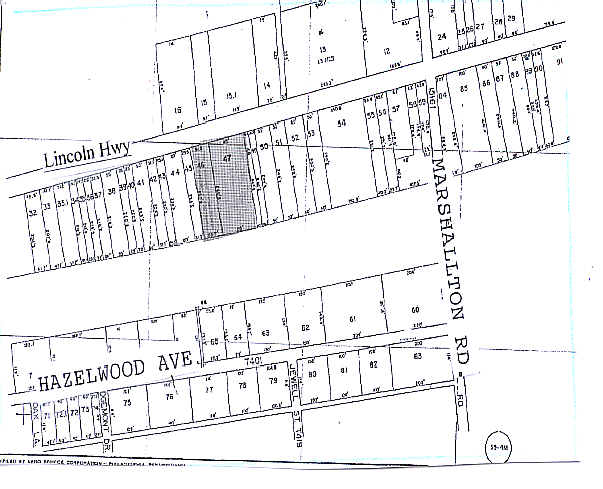 3612 Lincoln Hwy, Thorndale, PA à vendre - Plan cadastral - Image 3 de 3