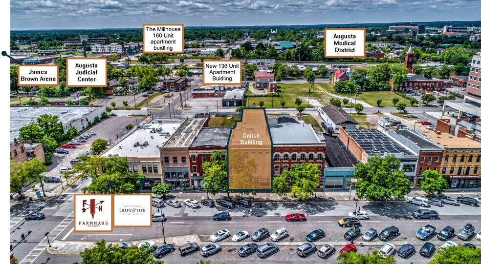 1216-1218 Broad St, Augusta, GA à vendre - Photo du bâtiment - Image 3 de 23