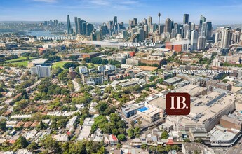 19-21 Glebe Point Rd, Glebe, NSW - Aérien  Vue de la carte