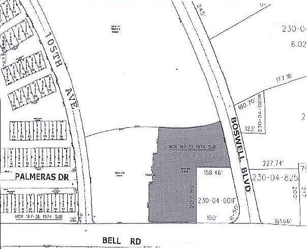 10220 W Bell Rd, Sun City, AZ à vendre - Plan cadastral - Image 2 de 10