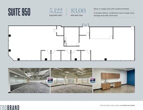 700 N Brand Blvd, Glendale, CA for lease Floor Plan- Image 1 of 6