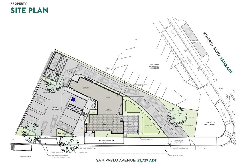 14555 San Pablo Ave, San Pablo, CA à louer - Plan de site - Image 2 de 3