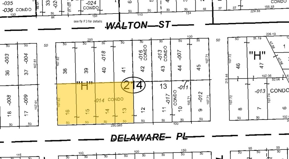 200 E Delaware Pl, Chicago, IL for lease - Plat Map - Image 2 of 6