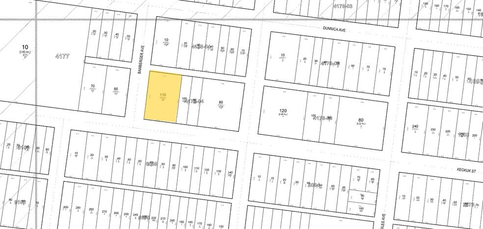3858 Bamberger Ave, Saint Louis, MO à vendre - Plan cadastral - Image 1 de 1