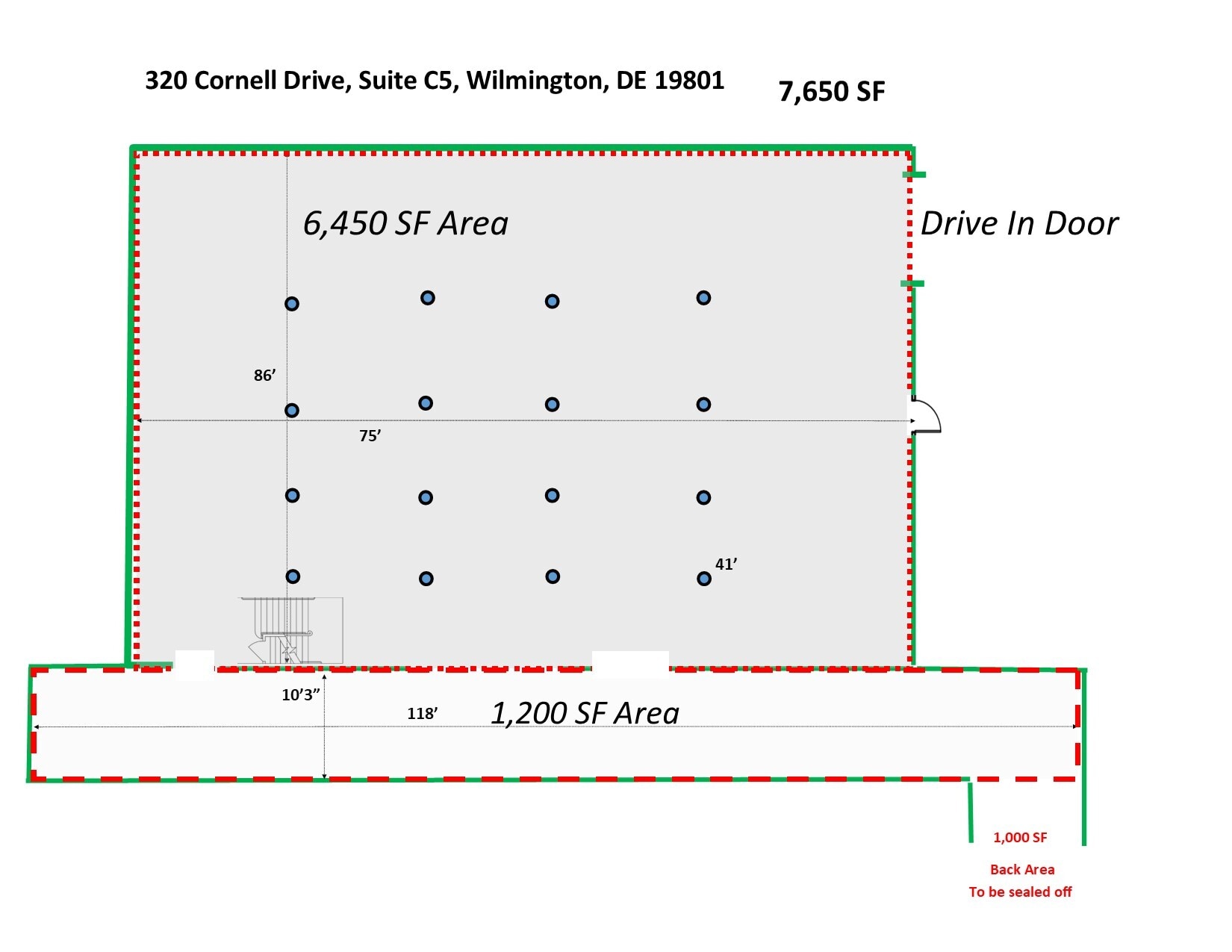 300 Cornell Dr, Wilmington, DE for lease Floor Plan- Image 1 of 1